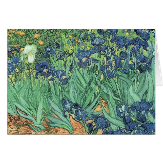 Iris de Vincent van Gogh el |, 1889 (Anverso (Horizontal))
