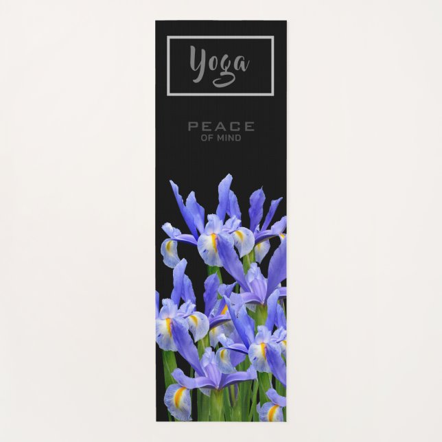 Iris silvestre - Yoga Mat (Anverso)