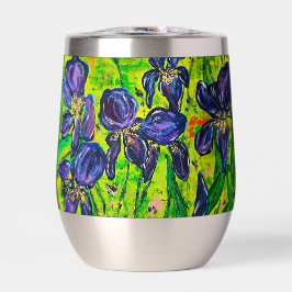 Iris Wine Tumbler caliente o frío