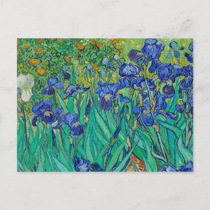 Irises de la postal de Vincent van Gogh