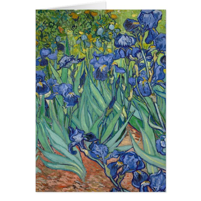 Irises de Van Gogh (Frente)