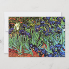 Irises de Vincent van Gogh, Arte de Jardín Vintage