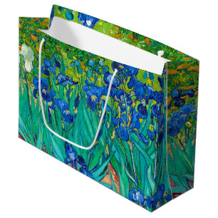 Irises, Vincent van Gogh Bolsa de regalo grande