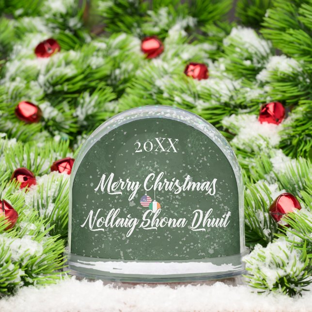 Irish American Merry Christmas Nollaig Shona Dhuit (Navidad)