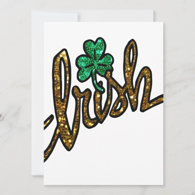 irish clover shamrock (Anverso)