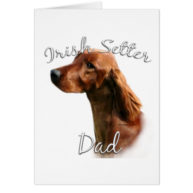 Irish Setter Dad 2 (Frente)