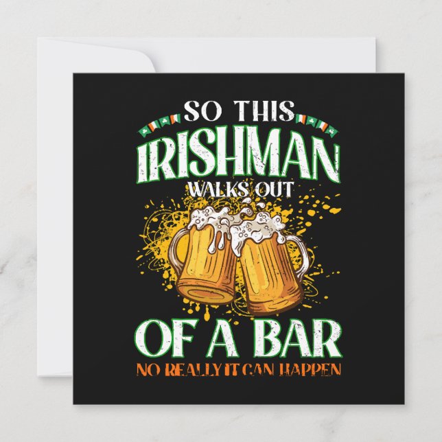 Irishman Beer St. Patrick's Day (Anverso)