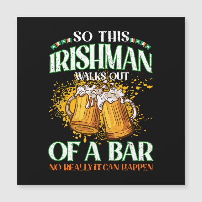 Irishman Beer St. Patrick's Day (Anverso)