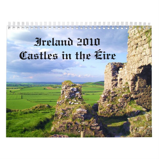 Irlanda 2010 castillos en el calendario de Eire (Tapa)