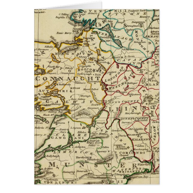 Irlanda con fronteras delineadas (Frente)