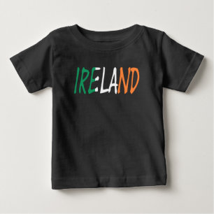 Irlanda en la bandera irlandesa Baby Jersey T cn