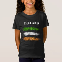 *~* IRLANDA IRLANDA Sencilla Abstracta Camiseta co