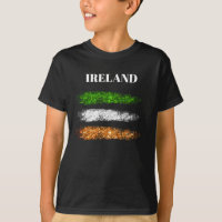 *~* IRLANDA IRLANDA Sencilla Abstracta Camiseta co