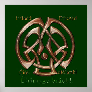 IRLANDA PARA SIEMPRE IMPRESIÓN DE Muro De Knot Cel