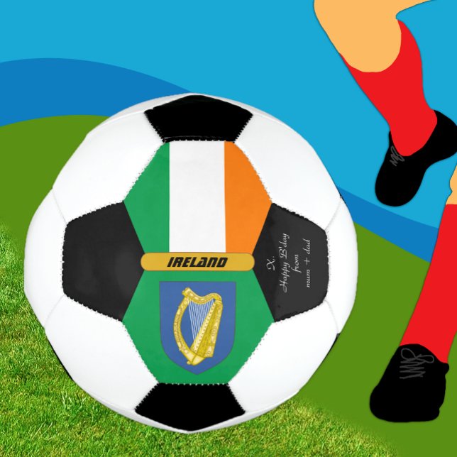 Irlanda Personalizada, Bandera, Balón de Fútbol Fo (Subido por el creador)