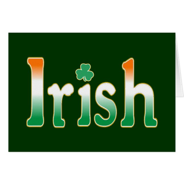 Irlandés (Anverso (Horizontal))
