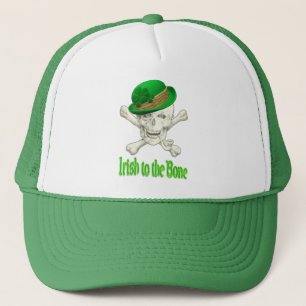 Irlandés al hueso gracioso Gorra del día de Green 
