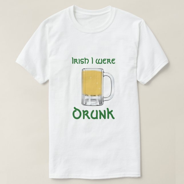 Irlandés era camiseta del día de St Patrick (Diseño del anverso)