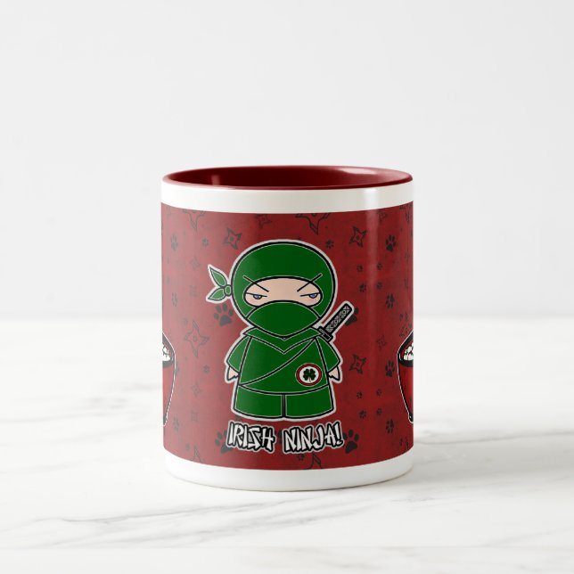 ¡Irlandés Ninja! Con la taza del cuenco de arroz (Centro)