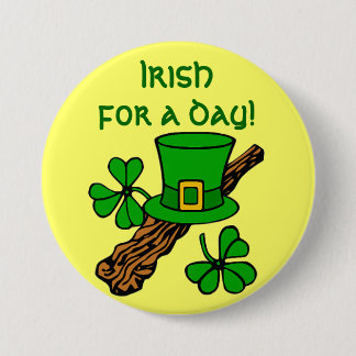 Irlandés para un botón del día