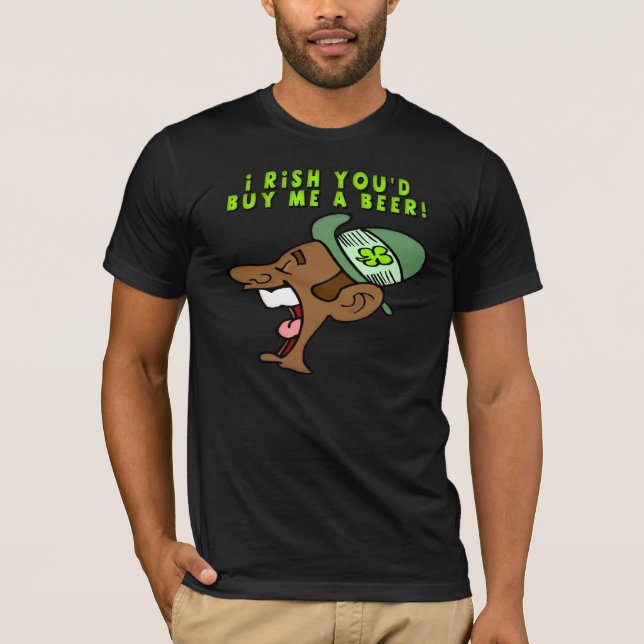 Irlandés usted me compraría una camiseta de la (Anverso)