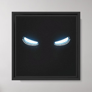 Iron Tech Hero – Arte en lienzo de armadura futuri