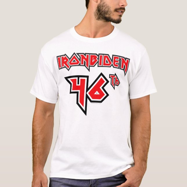 Ironbiden 46º Presidente De La Camiseta De Los Est (Anverso)