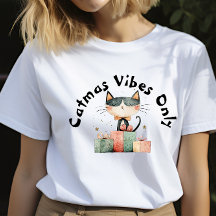 Irónico gato Navidades de mamá regalan camiseta