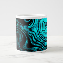 Irradiando las ondas Guay - taza de café