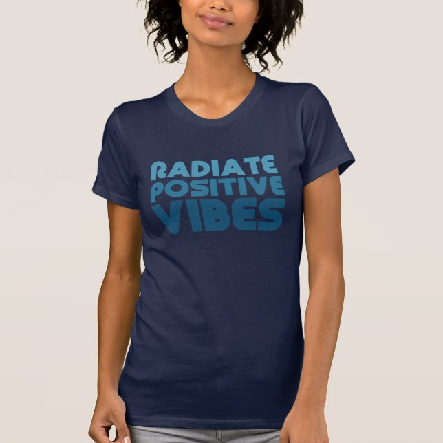 IRRADIE la camiseta positiva de la SENSACIÓN (Anverso)