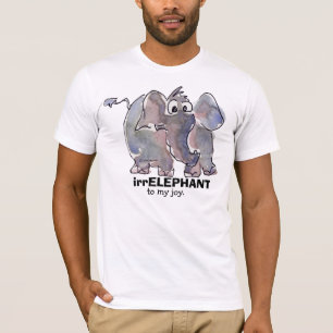 irrELEPHANT a mi camiseta del dibujo animado de la