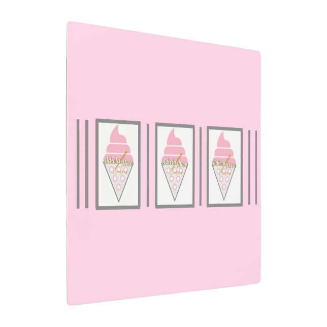 Irresistible arte de metal helado de Adiela Akoo (Angulado)