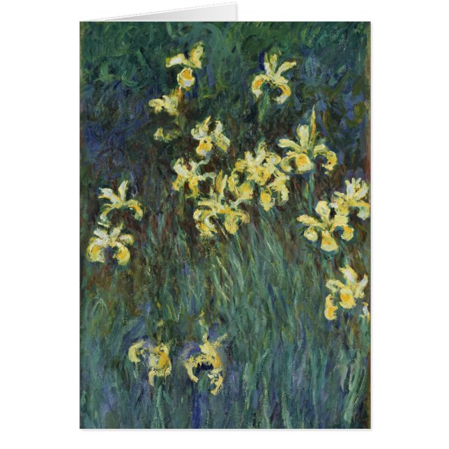 Irritos amarillos de Claude Monet, Bella Artes de  (Frente)