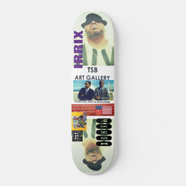 IRRIX OFICIAL Skateboard (Anverso)