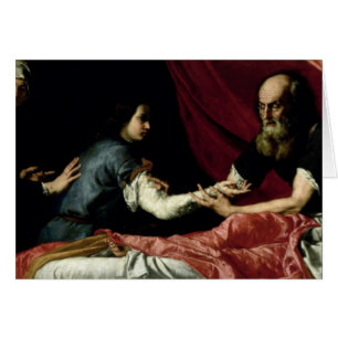 Isaac que bendice a Jacob, 1637
