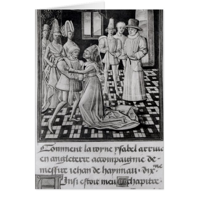 Isabel de Francia, reina de Inglaterra (Frente)
