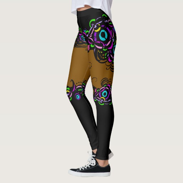 Isabella Brown Ilusión Leggings (Izquierda)