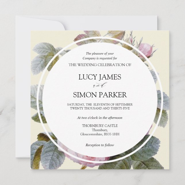 Isabella II Rosas franceses elegantes (Anverso)