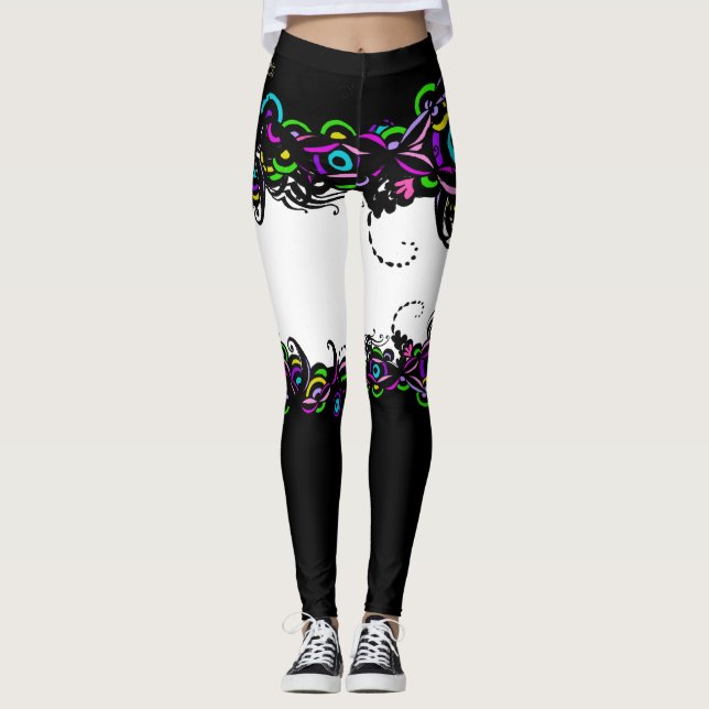 Isabella White Leggings (Anverso)