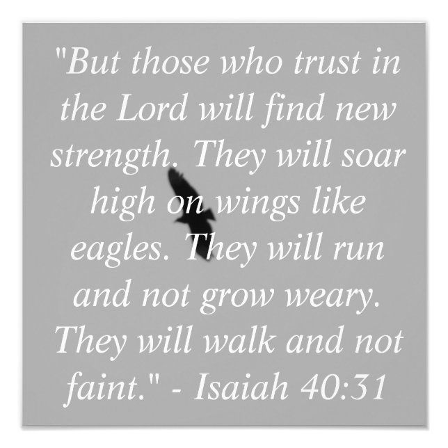 Isaiah 40:31 Foto (Frente)