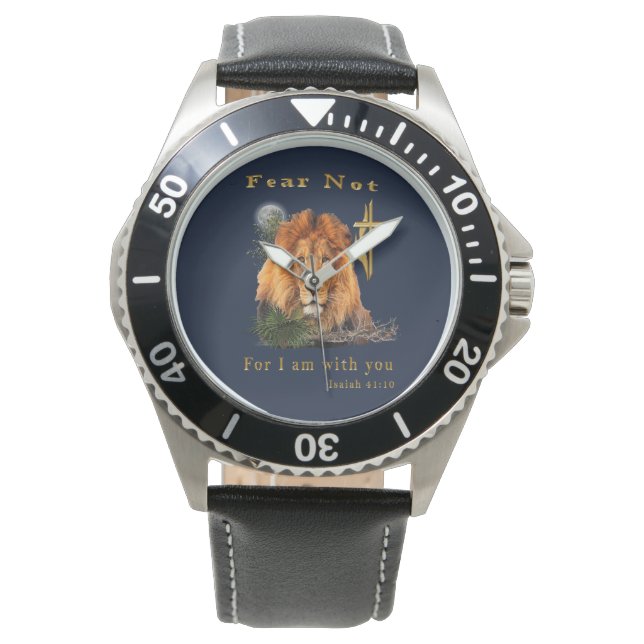Isaiah 41:10 relojes (Anverso)