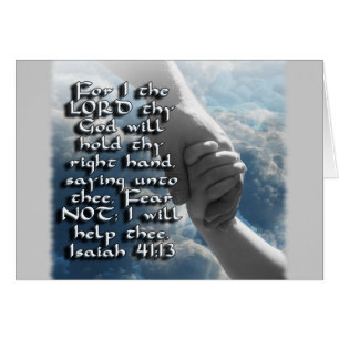 ISAIAH 41:13 MIEDO NO - TENDRÉ TU MANO