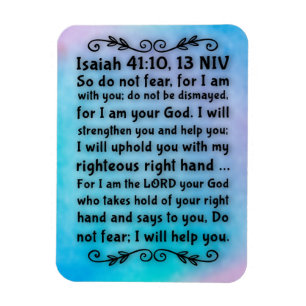 Isaías 41:10; 13 Versículo Bíblico Imán