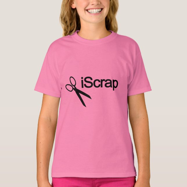 iScrap, camisetas del libro de recuerdos (Anverso)