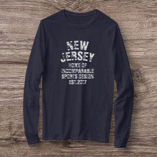 ISD NJ Hogar de la camiseta de ISD Long Sleeve