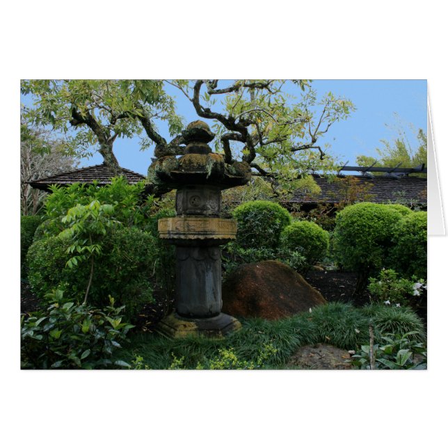 Ishidoro Stone Lantern (Anverso (Horizontal))