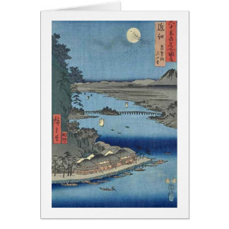 Ishiyama en el lago Biwa Omi