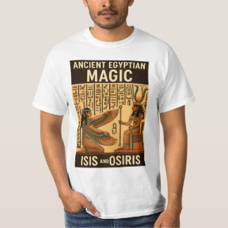 Isis y Osiris Arte Egipcio - Camiseta Espiritual