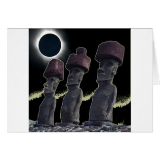 Isla 2010 de pascua del eclipse