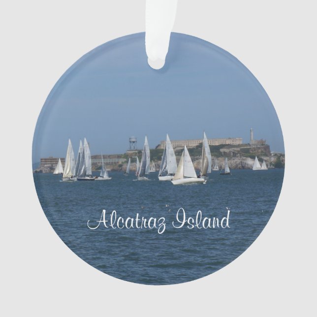 Isla Alcatraz - San Francisco #4 Ornamento (Anverso)